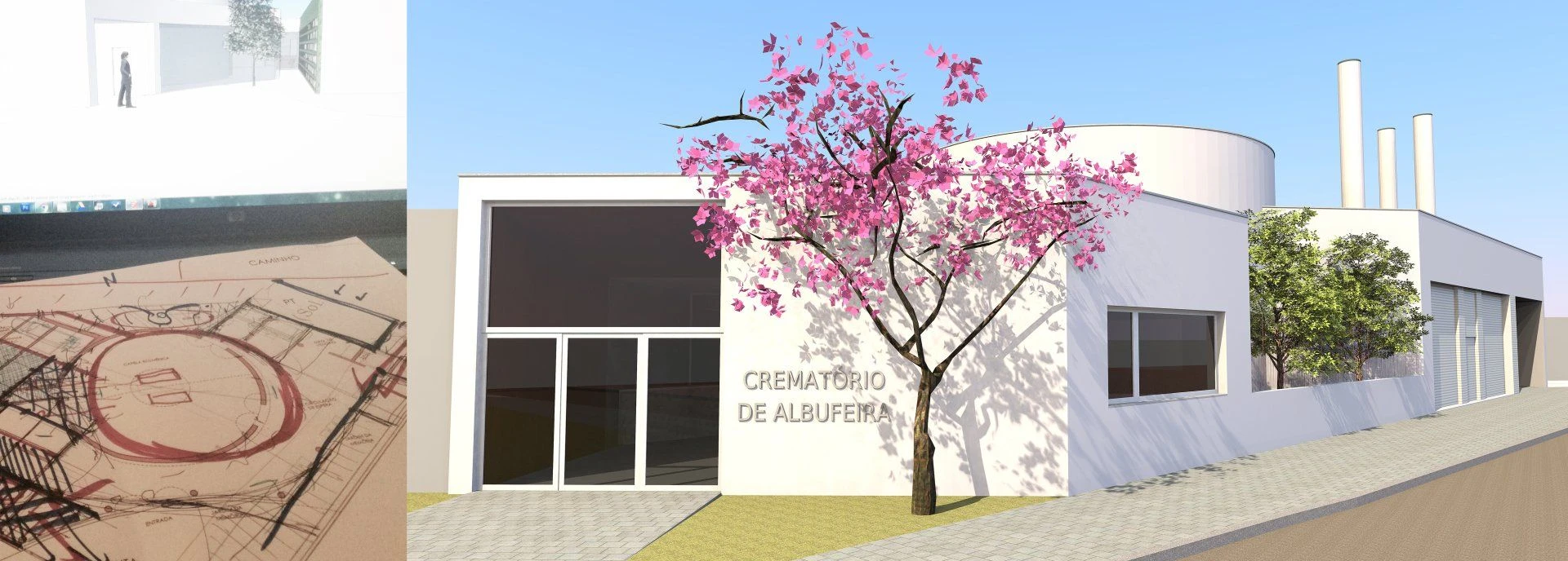 Crematório de Albufeira — desenho 1